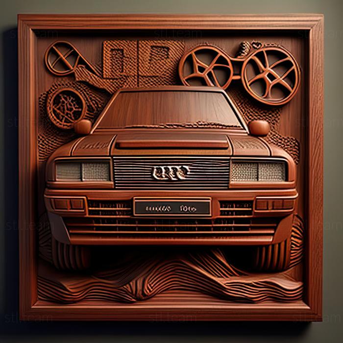 3D модель Audi Sport quattro (STL)